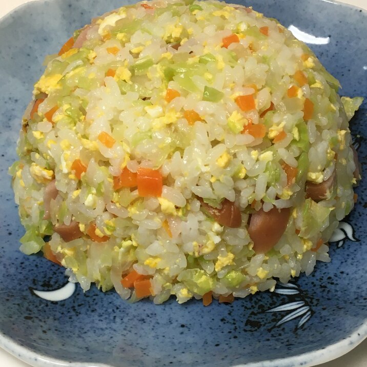 野菜たっぷりチャーハン！！